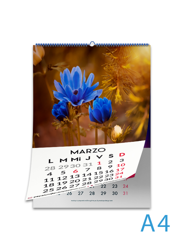 calendario de pared para colgar